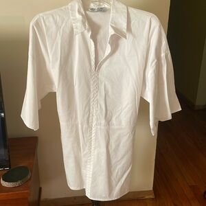 Natori Disney Alice Through the Looking Glass White Blouse with Tie